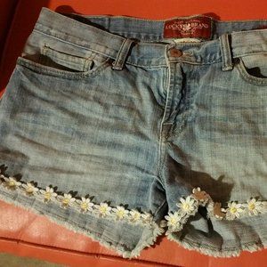 Lucky brand daisy duke shorts 10/30 size L